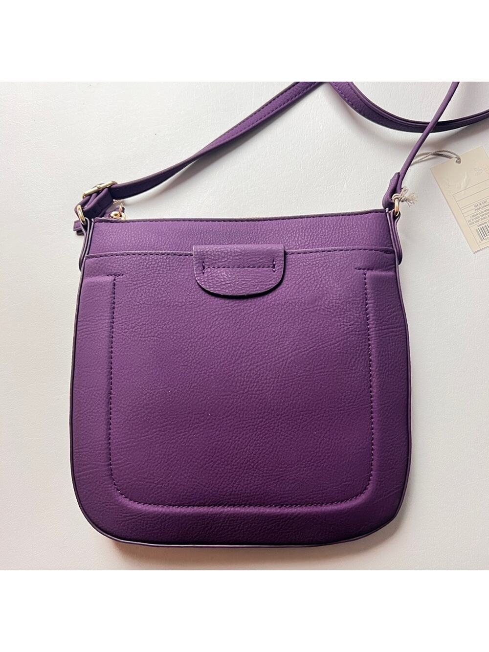 A New Day Women’s Purple Multi- part Sling Bag NWT